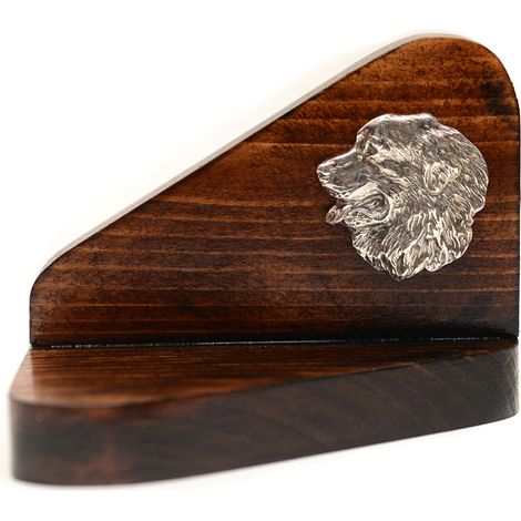 Cane da montagna bernese I - portacandele in legno a forma di cane, porta lumini, ricordo per cani di Art-Dog (1/5)