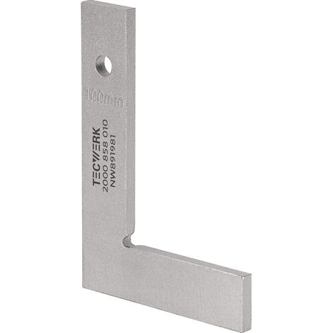 Équerre de serrurier branche-L.100x70mm sans butée TECWERK (1/5)