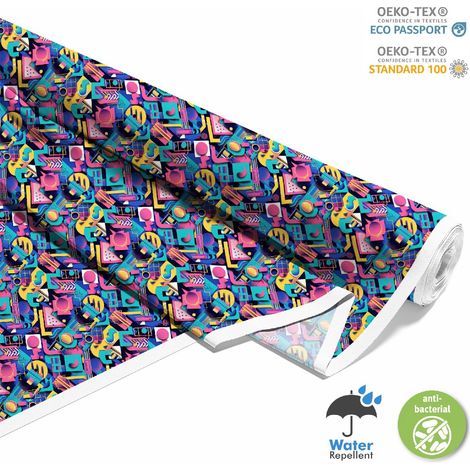 TESSUTI DECORATIVI PER ESTERNI OXFORD - Motivo geometrico I DX3255 (1/5)
