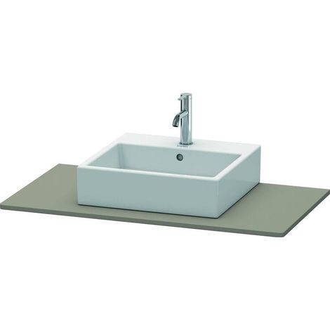 Duravit XSquare Konsole, 1 Ausschnitt, 1000x16x550mm, XS060E09090 (1/5)