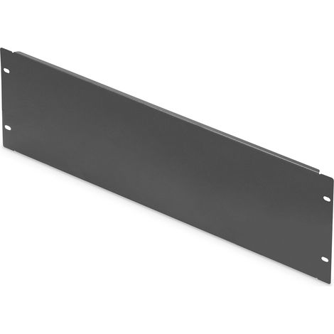 DIGITUS Abdeckplatte 4HE Blindabdeckung 483mm schwarz