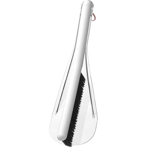 Brosse de comptoir avec outil de levage doux pour lit et dépoussiéreur Balai à main pour canapé, meubles, tapis, voiture, cheminée, matelas et animaux domestiques
