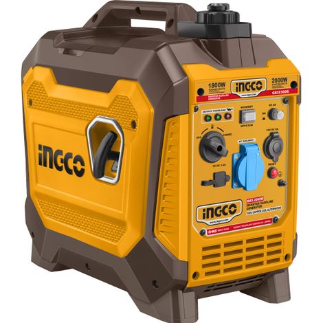 GENERATORE DI CORRENTE INVERTER A BENZINA 2KW SILENZIATO - GEI23006 INGCO (1/2)