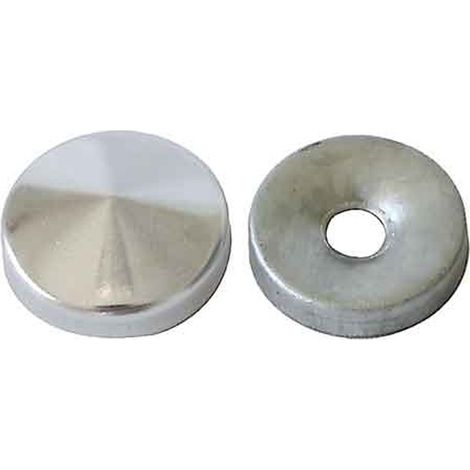 BORCHIA COPRIVITE BOMBATA 12 mm - Ottone nichelato Q.TA 200