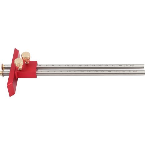 Robuster Anreißstab aus Holz, Schreineranreißer, langlebiger Edelstahl für Schreiner (1/5)