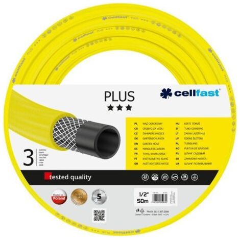 Tuyau d'arrosage plus 1/2" 50 m