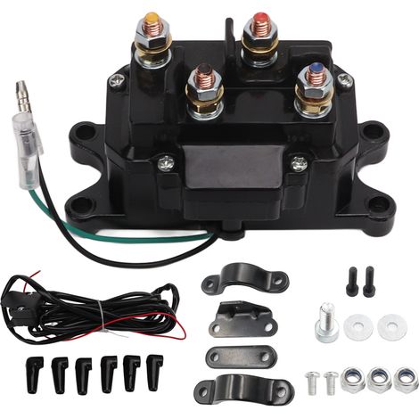 Contacteur de relais solénoïde de treuil électrique, interrupteur à pouce Combo 63070 pour Jeep UTV ATV pick-up