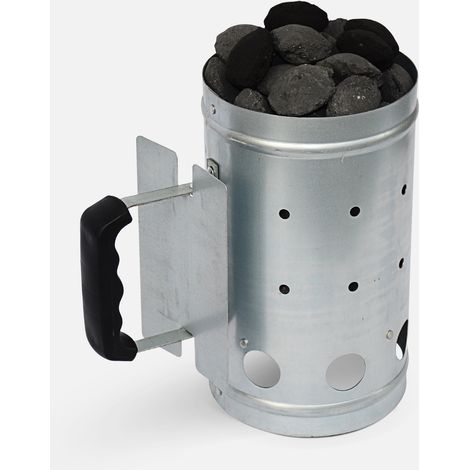 Chimenea de encendido para la barbacoa de carbón