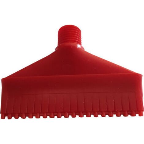 Sollbry Lot de 6 buses de soufflage mâles BSPT1/4, buse à air plate en ABS pour accessoires de machine à air comprimé, rouge (1/5)