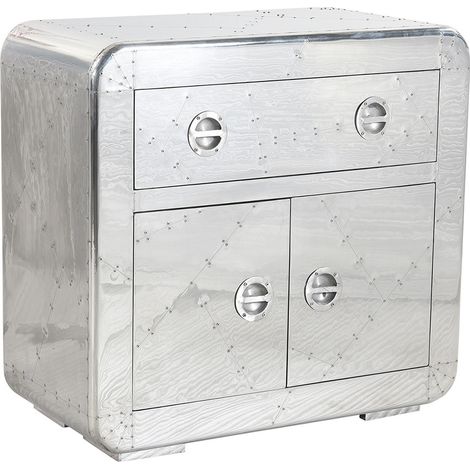 Meuble de rangement industriel bois et aluminium Fly (1/5)