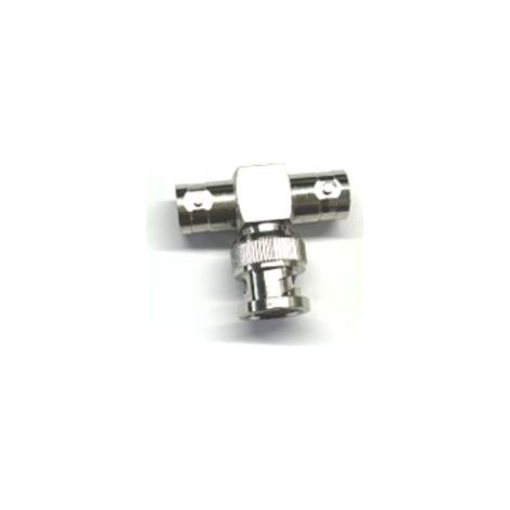 Adaptateur coaxial RS PRO BNC Fiche vers BNC Prise, T, , 50O, 1GHz ( Prix pour 1 )