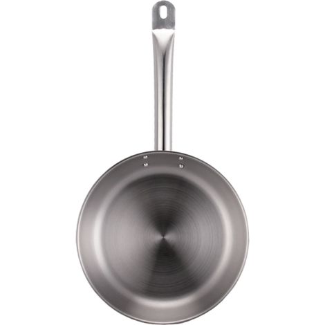 Poêle à induction en acier inoxydable, ustensiles de cuisine, accessoires, outils de cuisine, 20 cm (1/5)