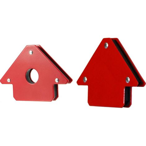Supporto Posizione Saldatore Magnetico Portatile Rosso 25lbs 45-90-135 gradi
