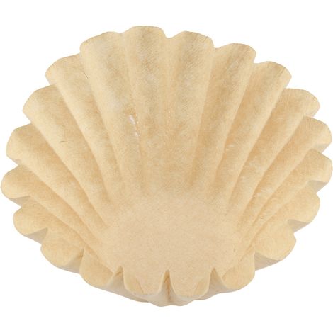 50 filtres à café jetables en fibre de bois pour tasses (L) (1/5)