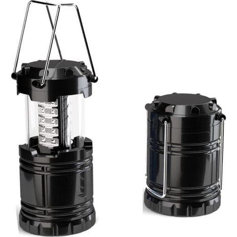Lot de 2 lampes torches de camping à piles avec LED COB – idéales pour les urgences, la randonnée et les pannes de courant. – AquaForge (1/5)