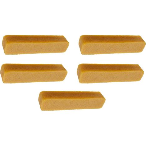 5X Bâton de Colle de Nettoyage Abrasif Bande de Bande de Ponçage Nettoyeur de Tambour 40X200mm Gomme de Nettoyage de Papier de Verre pour Ponceuse à Disque à Bande (1/5)