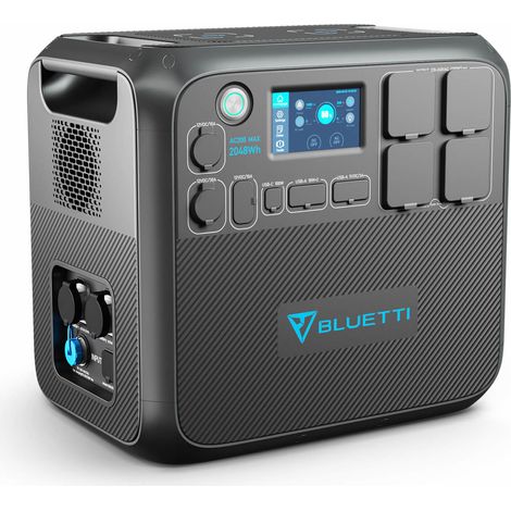 Bluetti AC200MAX estación de energía portátil 15 Fosfato de hierro-litio (LiFePo4) 40000 mAh 2200 W 28,1 kg