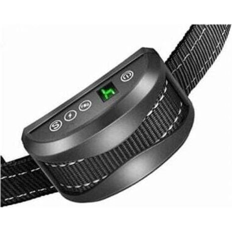 Collier Anti-aboiement Chien - 3 Modes Choc Électrique/Vibration/Sensibilité - Aide au Dressage Inoffensif Automatique - IP65 - Batterie Rechargeable - Sangle Réfléchissante - Réglable pour Petit Gro