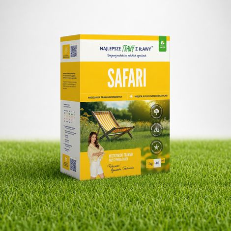 Mezcla de hierbas de Iława PARA zonas de safari secas, caja de 1 kg. (1/5)