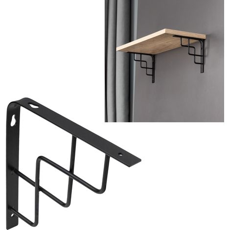 Soporte para estante Quadro 250250203 AKS negro (1/3)