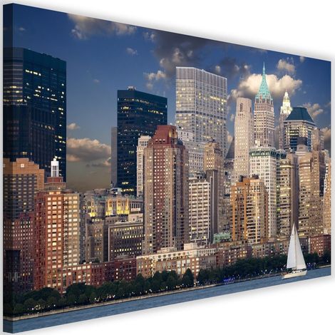 Tableau sur toile Skyline de New York 60x40 (1/5)