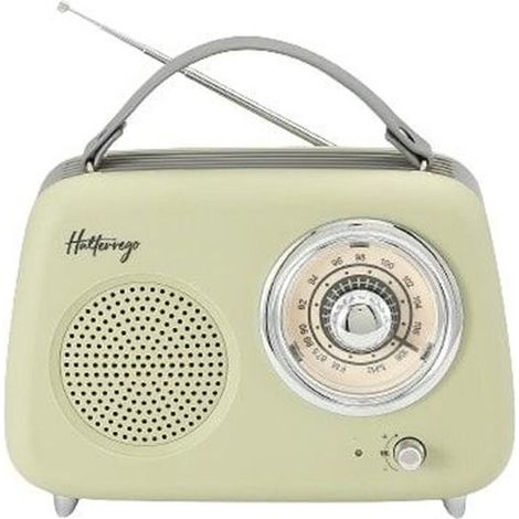 Halterrego Retro Bluetooth 5.0 FM USB Aux Lautsprecher (1/5)