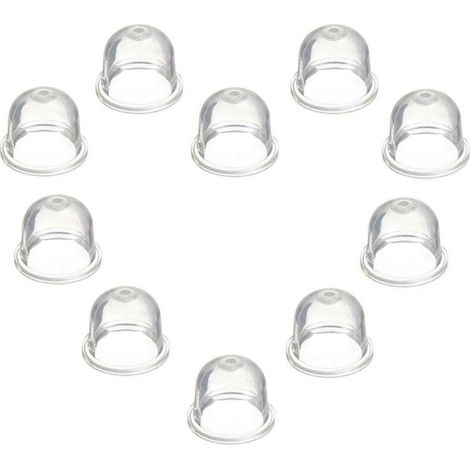 Pompe à poire d'amorçage de carburateur 19 mm, lot de 16 pièces pour tondeuse et débroussailleuse, fixation standard compatible (1/5)