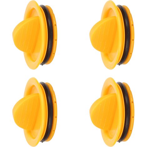 Couvercle de filtre dentaire jaune 4 pièces, capuchon pour aspiration de chaise dentaire, pièce de rechange accessoire (1/5)