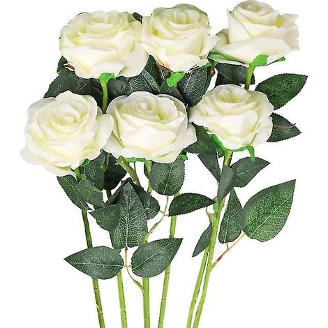 6 Stück künstliche Blumen (1/3)