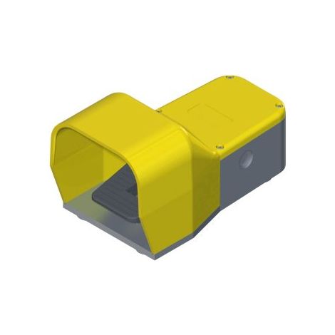 Interrupteur à pédale RS PRO Action rapide, Non + NF 6 A 24 V, 120 V, 400 V ( Prix pour 1 )