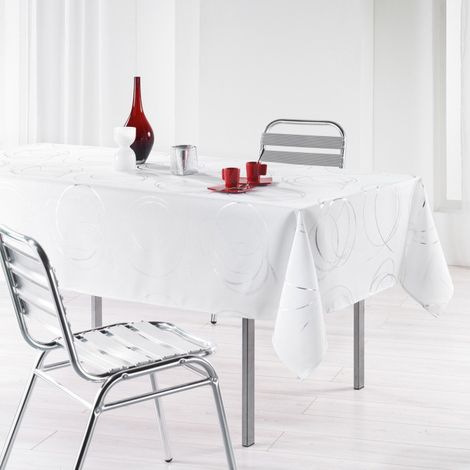 Nappe Antitache "Bully" 150x240cm Blanc