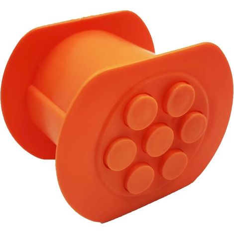 Machine à saucisses manuelle avec 7 trous (orange)-Fei Yu (1/2)