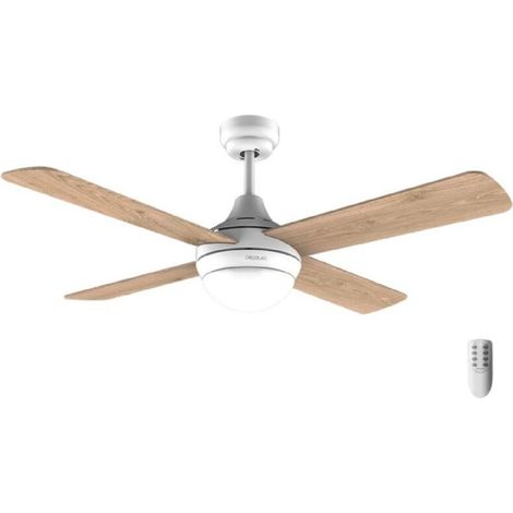 Deckenventilator mit Licht – Leiser 40-W-Gleichstrommotor – 3 Geschwindigkeitsstufen – Fernbedienung – Sommer-/Winterbetrieb – Großer Durchmesser 106 cm (1/5)