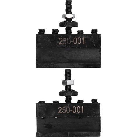 Porte-outil en 2 parties pour le tournage/le dressage/l'alésage de la quincaillerie à coin de piston, acier rapide 250-001 (1/5)