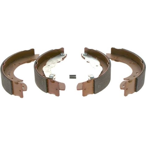 Jeu de mâchoires de frein BOSCH 0 986 487 327 BMW 34 21 1 160 504