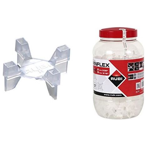 Distanziatori a croce twinflex mm 1,5/3 rubi (1/5)