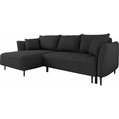 Sofá rinconero TrendyNest Cervon, Onega 11, Función de descanso, Almacenaje, 276x158x94cm, 0