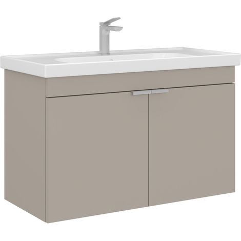 Waschtischunterschrank "Desna 90" – 90 x 45 x 58 cm – Sand (1/5)