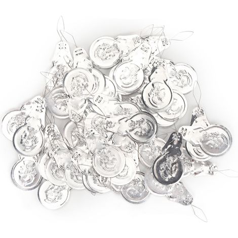 100 enfile-aiguilles DIY en fil d'aluminium avec boucle pour point de croix, outil de couture à la main et à la machine (double sécurité) (1/5)