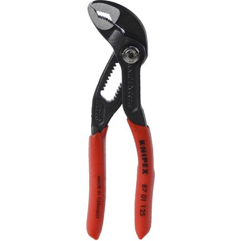 Mini pince pour pompe à eau 4,9" (125 mm) Poignée en plastique souple [Spécifications du blister]