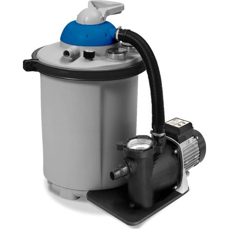 Spido – Groupe de filtration piscine Spid’O Combo 10 – Pour bassin jusqu'à 35 m³ – Débit 10 m³/h – Puissance 600 W – Filtration Aqualoon 3 microns (1/2)