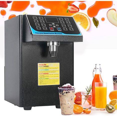 Distributeur de fruits - Sirop Bubble Tea Fructose - Machine quantitative - 7,5 l - Distributeur de complications - Sortie de fructose - 16 groupes (1/5)