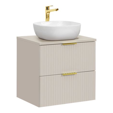 Meubles vasque à poser 60 cm - Georgia Cashmere - Livraison gratuite (1/5)