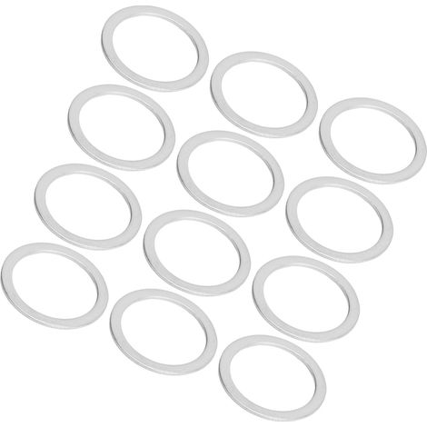120 rondelles plates en acier inoxydable pour le montage de roulements, roues, engrenages et vis 4807-1215-0500 (1/5)