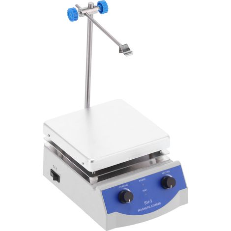 Agitateur magnétique de laboratoire SH-3 3000 ml avec chauffage à température constante, appareil physique, prise UE 220 V (1/5)
