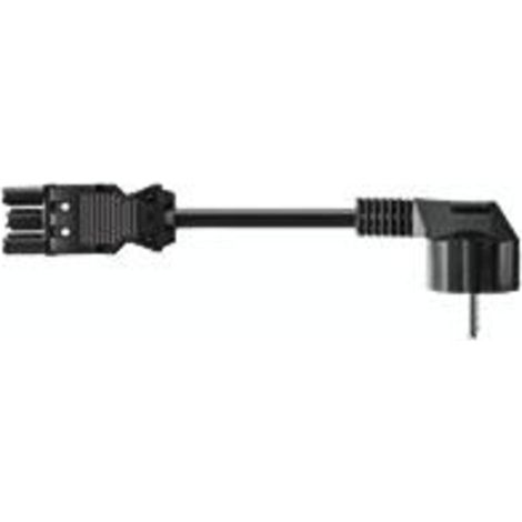 Bachmann 375.075 Anschlussleitung Schwarz 2.00 m