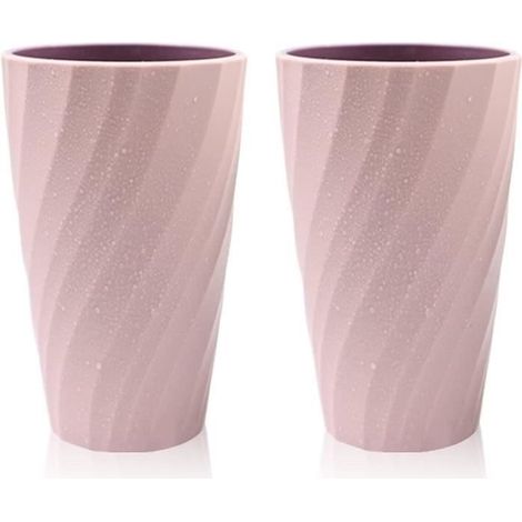Zahnbürstenhalter – MARKE – Rosa – Sanft und langlebig – 2 Stück – Badezimmerzubehör