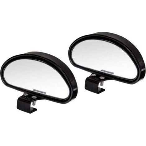 Retroviseur Conduite Accompagnée Retroviseur Angle Mort Miroir D'angle Mort RéTroviseur Conduite Accompagnée pour Tous Les Voitures- Miroir Convexe Angle réglable (2Pcs-A) (1/4)