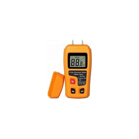 Tragbares Holzfeuchtemessgerät, LCD-Feuchtemesser zur Holzfeuchtebestimmung, zur Messung des Feuchtigkeitsgehalts von Brennholzpapier (1/5)