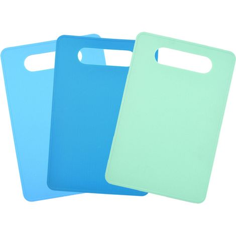 Planche A Decouper - Plastique Flexible Antiderapant - Cuisine Maison - Lot De 3 (1/5)